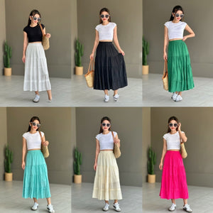 Alyanna eyelet skirt