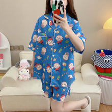 Load image into Gallery viewer, Pajama- top and shorts
