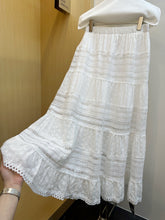 Load image into Gallery viewer, Penelope eyelet skirt
