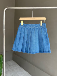 Leslie soft denim skort