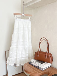 Penelope eyelet skirt