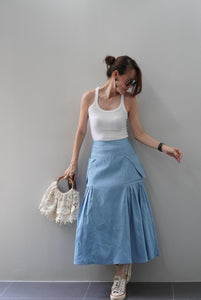 Stella soft denim skirt