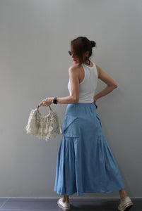 Stella soft denim skirt