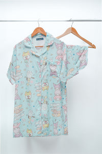 Pajama- long top and shorts