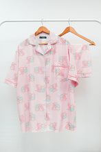 Load image into Gallery viewer, Pajama- long top and shorts
